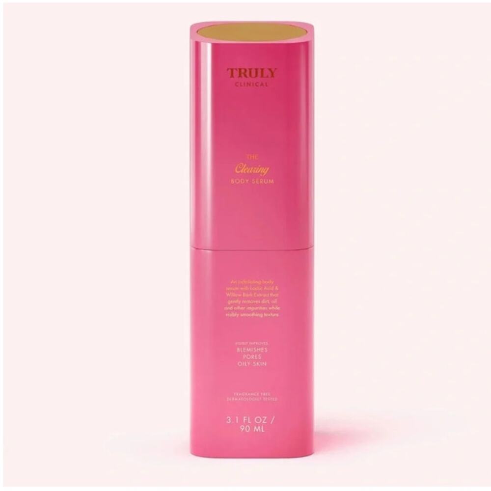 Truly Beauty Clearing Body Serum 3.1 oz Acne Blemish Treatment New